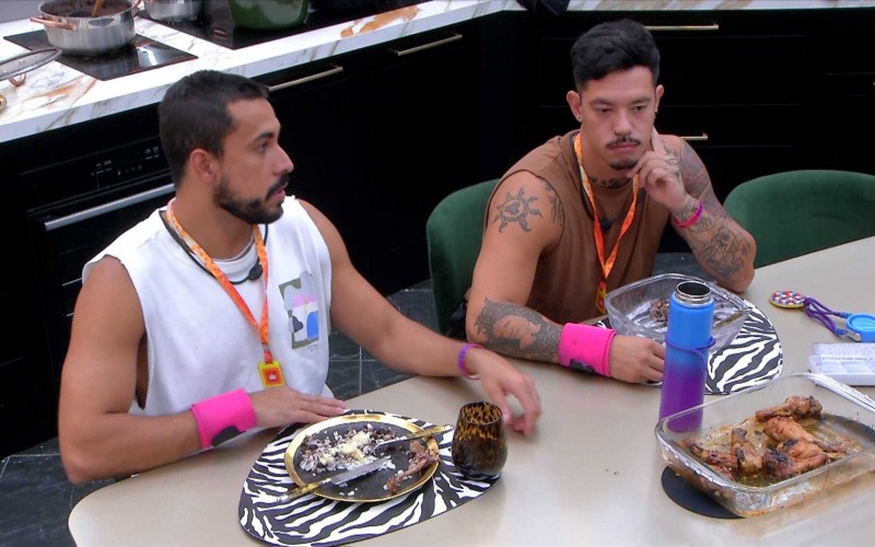Gabriel opina sobre escolha para o Almoço do Anjo no BBB 25: