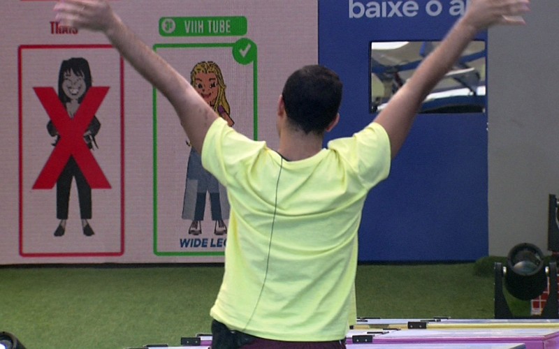 Gilberto é o sexto eliminado da Prova do LÃder Maratona de Dança C&A
