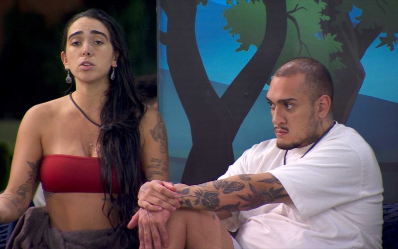 Giovanna critica Beatriz após banho de gosma no BBB 24: