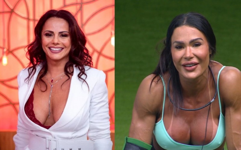 Gracyanne Barbosa elogia Viviane Araujo no BBB 25 e bomba na web