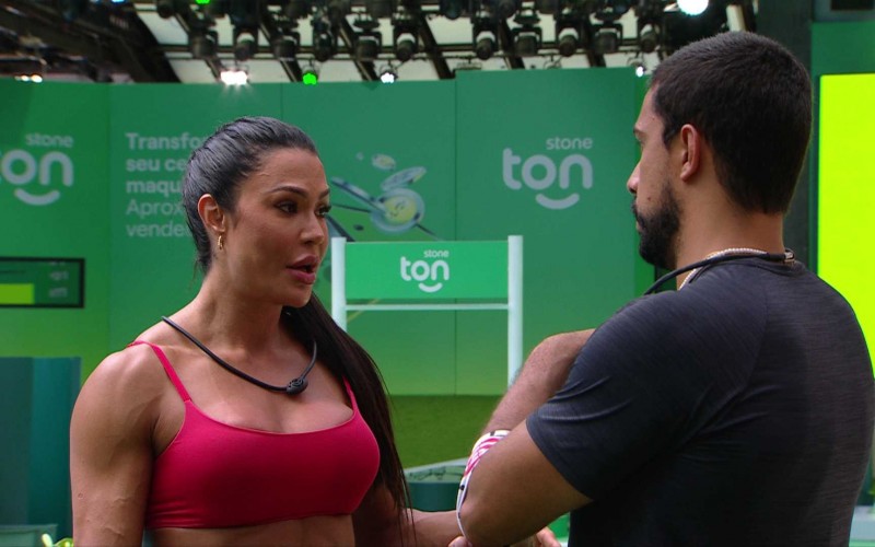 Gracyanne Barbosa fala de relação com Diego Hypolito no BBB 25: