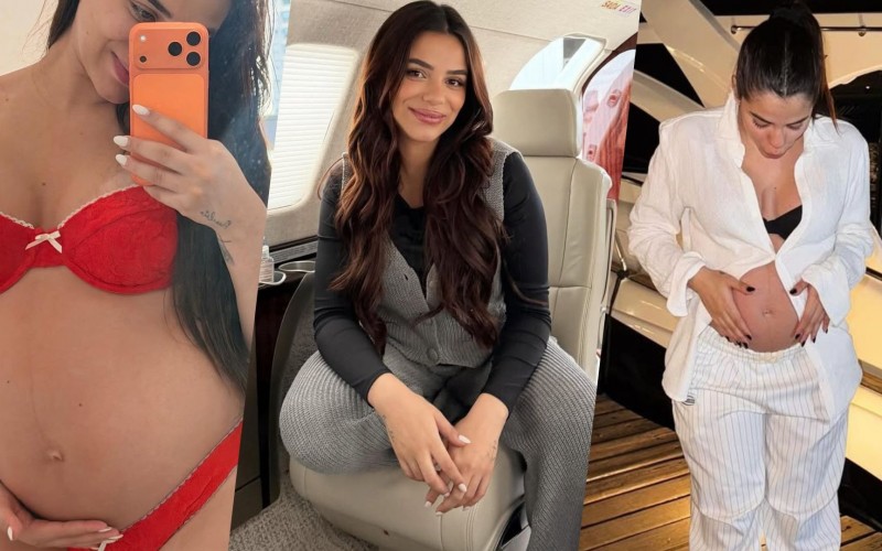 Grávida da sua primeira filha, Key Alves revela transformações: