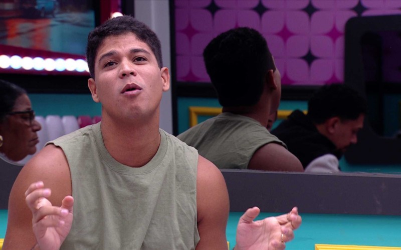 Guilherme aconselha Aline sobre discussão com Renata no BBB 25: