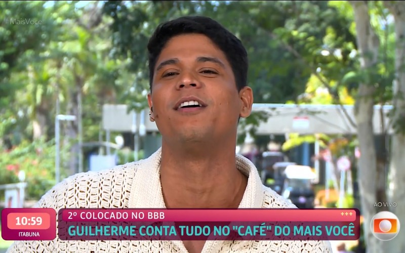 Guilherme fala sobre sua mãe e comparações com a sogra, Delma: