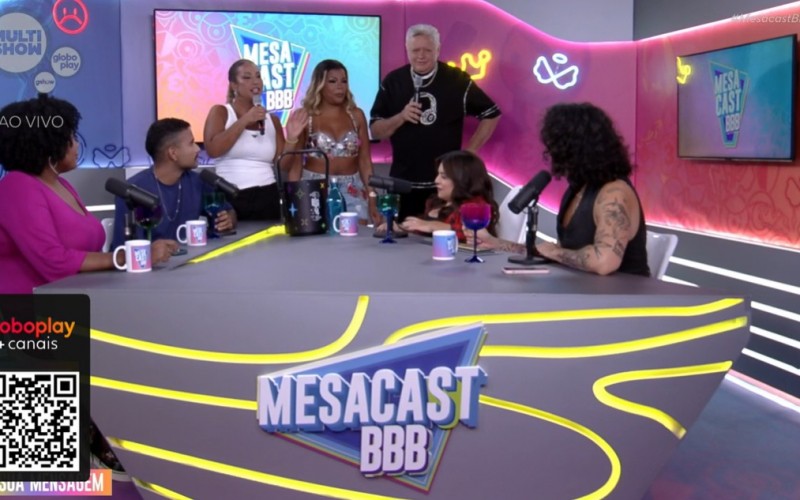 Invasão no Mesacast BBB: DJ Marlboro, Valesca, Tati Quebra Barraco fazem a festa da noite no BBB 24