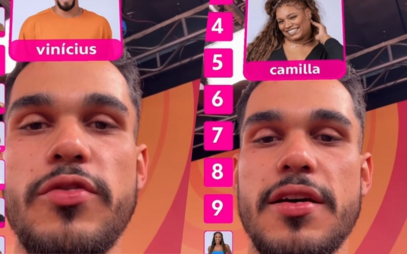 João Gabriel faz ranking de brothers do BBB 25 e deixa Aline em último lugar