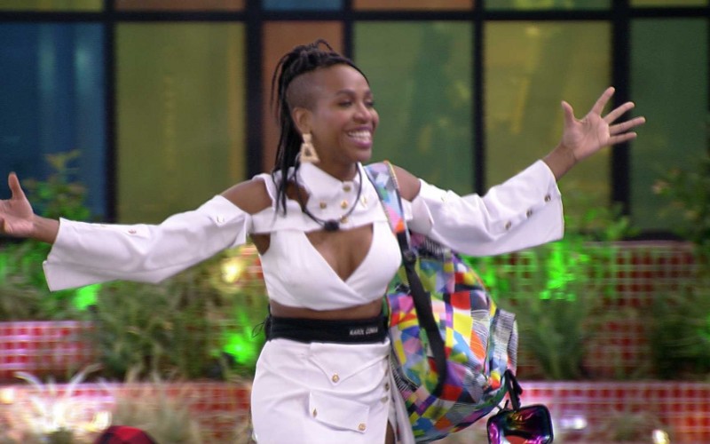 Karol Conká ensaia possível eliminação do BBB21 e Arthur diz: