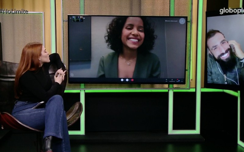 Kaysar diz que ele e Gleici estão se conhecendo melhor e Ana Clara brinca: