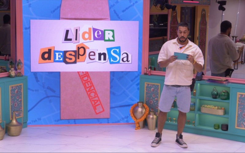 Líder Maike recebe envelope confidencial no BBB 25: