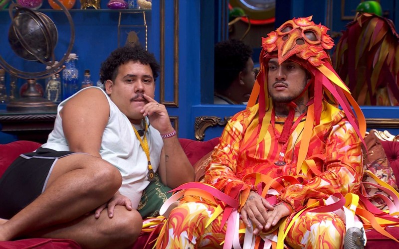 Lucas Henrique cogita não indicar Davi ao Paredão para proteger aliado no BBB 24