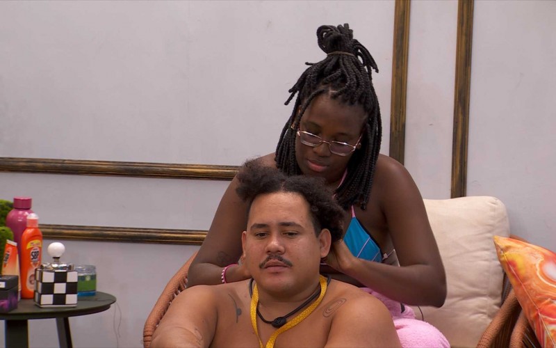 Lucas Henrique diz que quer ganhar Prova do Anjo no BBB 24 para ver a esposa:
