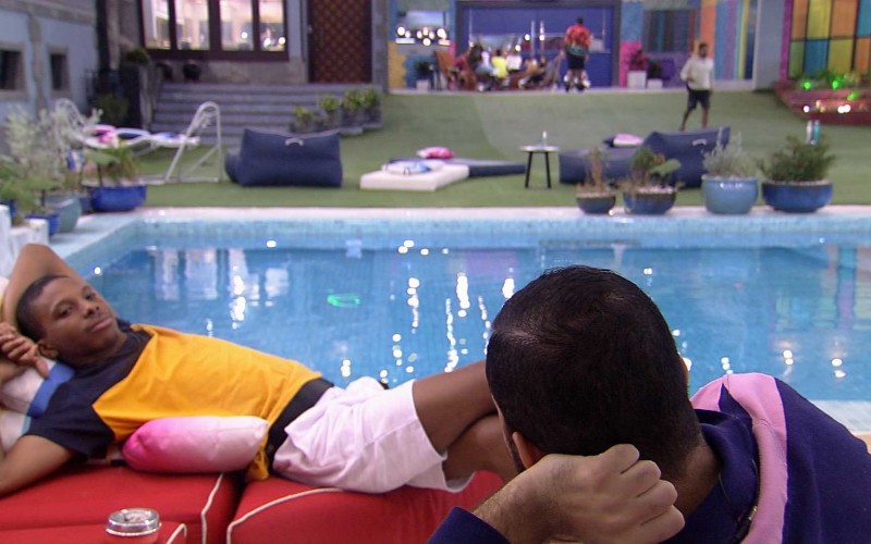 Lucas Penteado fala para Gilberto no BBB21: ‘Se a gente ganha um Paredão, a casa caiu lá’