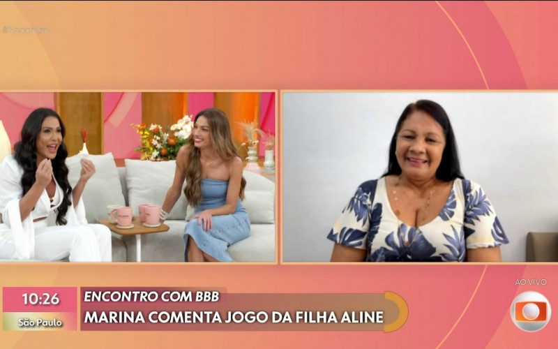 Mãe de Aline opina sobre futuro da relação da filha com Diogo Almeida: