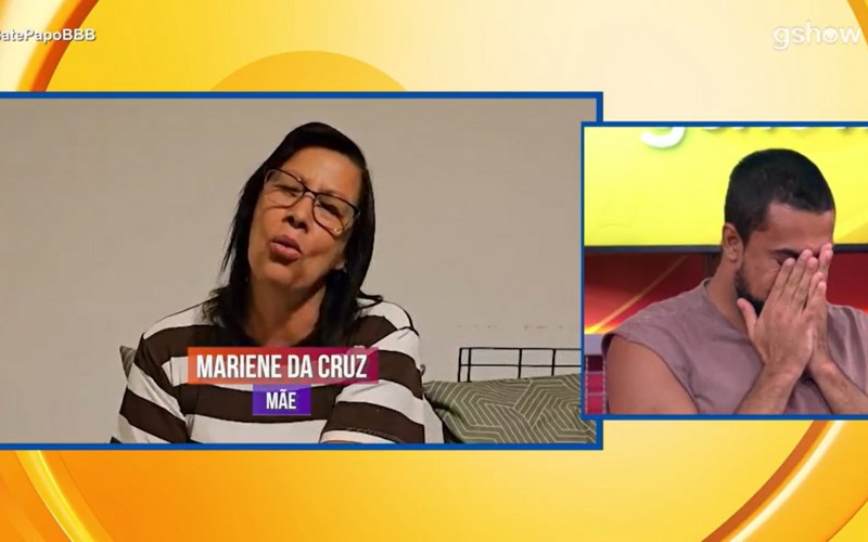 Maike chora com vídeo da mãe no Bate-Papo BBB: