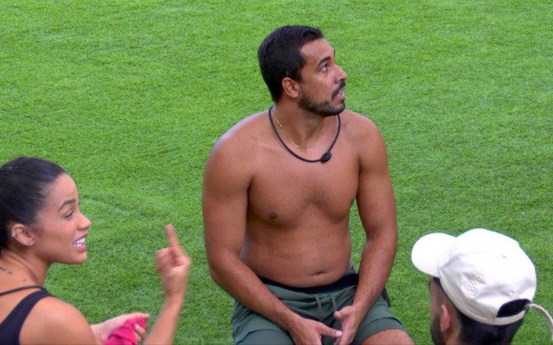 Maike comenta vitória da primeira fase da Prova do Líder do BBB 25: