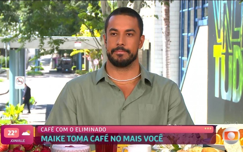 Maike no Mais Você: reveja os vÃdeos da entrevista do 17º eliminado do BBB 25
