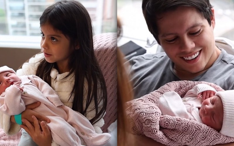 Maíra Cardi mostra encontro dos filhos com Eloáh após alta da UTI