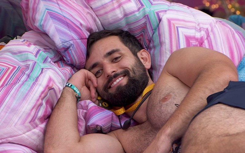 Matteus fala sobre noite ao lado de Deniziane no BBB 24: