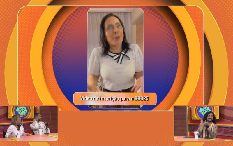 Mesacast BBB mostra vídeo de inscrição de Gil do Vigor e sua mãe, Jacira, para o BBB 25