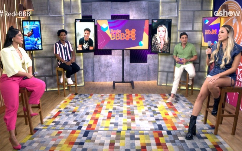 Na Mesa BBB, Thaynara OG opina sobre Viih Tube: