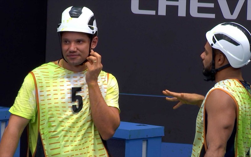 Na Prova do Líder, Maycon opina sobre sister do BBB 24: