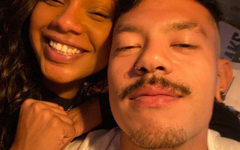 Namorada de Gabriel compartilha clique após encontro com ex-BBB: