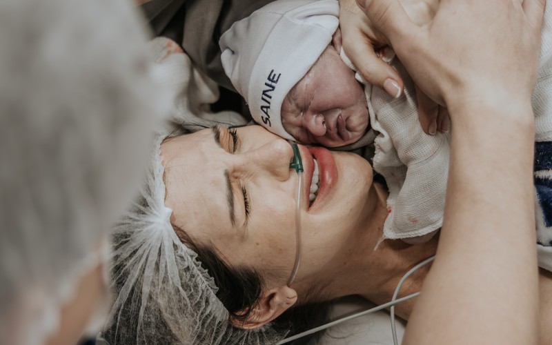 Nasce BenÃcio, filho da ex-BBB Tatiele Polyana