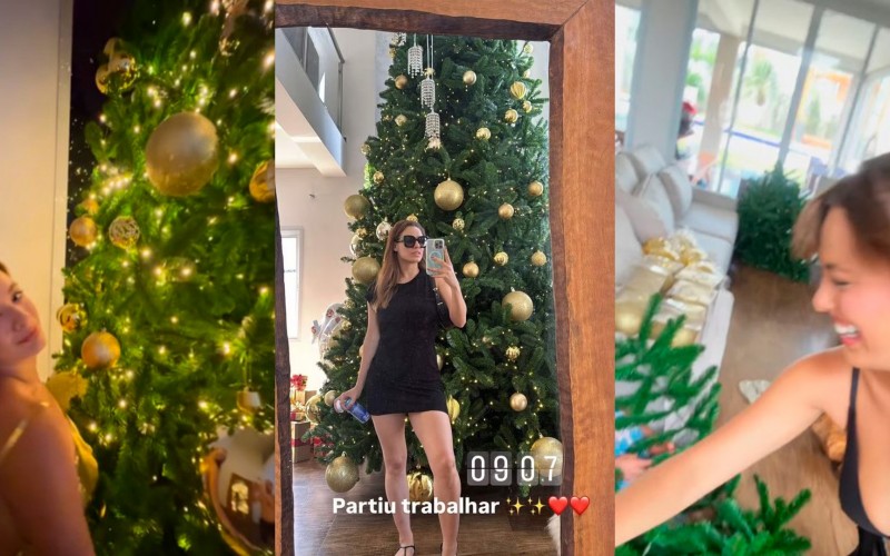 Natal 2024: ex-BBBs entram no clima e mostram decoração para a data