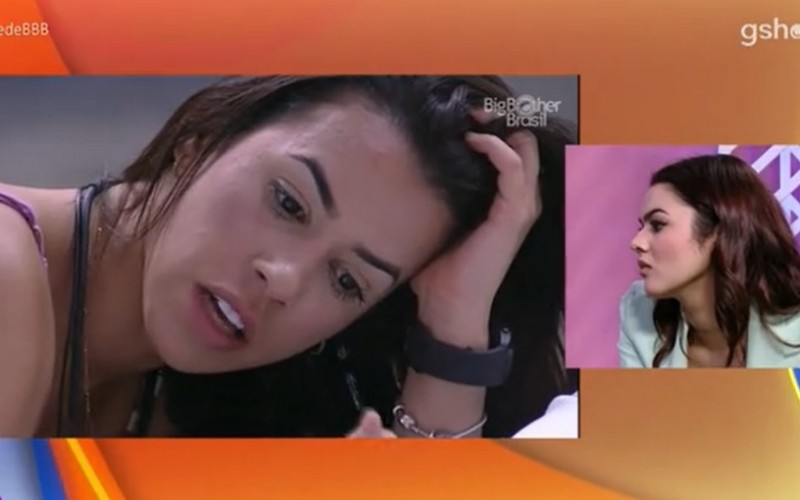No Bate-Papo BBB, Eslovênia fica surpresa ao assistir conversa de Larissa com Laís: