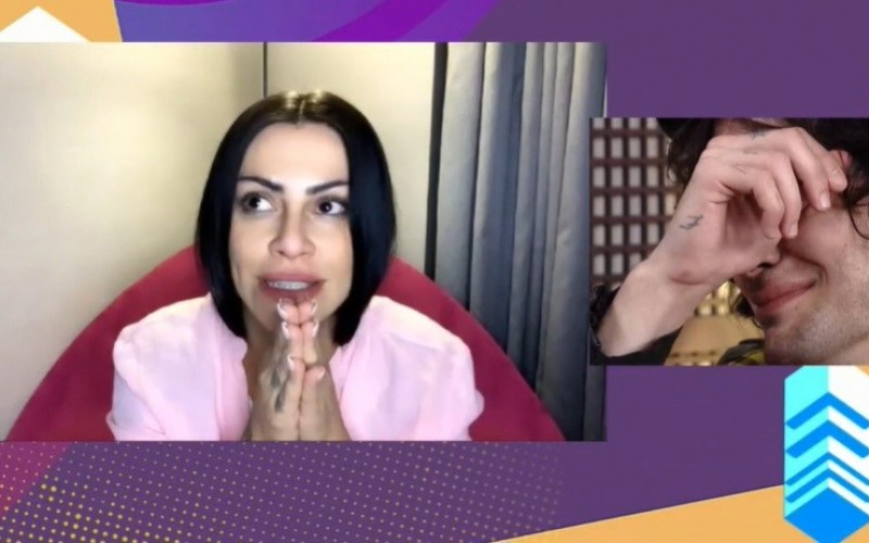 No Bate-Papo BBB, Fiuk se emociona ao ouvir recado de Cleo: