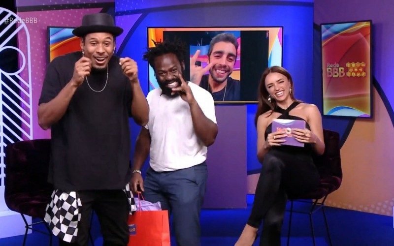 No Bate-Papo BBB, Pedro Scooby avisa a Paulo André sobre sucesso fora da casa: