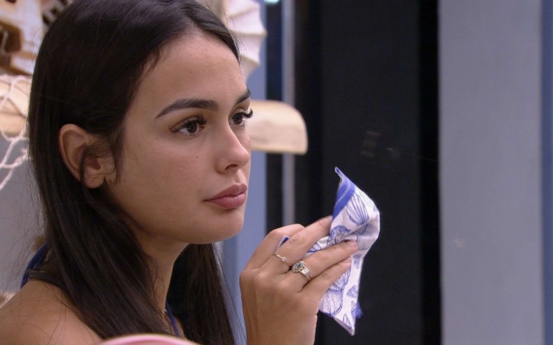 No BBB 23, Larissa e Bruna Griphao conversam sobre ida de Fred para o Paredão