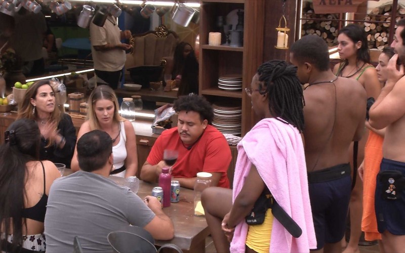 No BBB 24, Davi pede calma e Wanessa afirma: