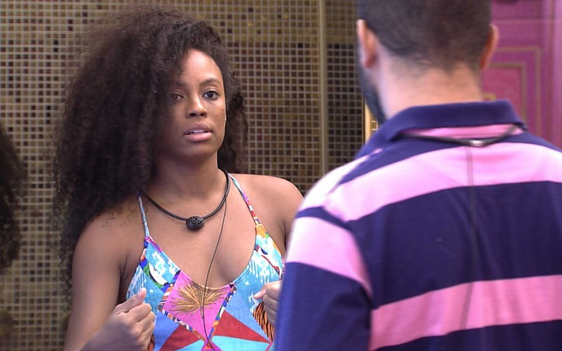 No BBB21, Lumena diz sobre Juliette: