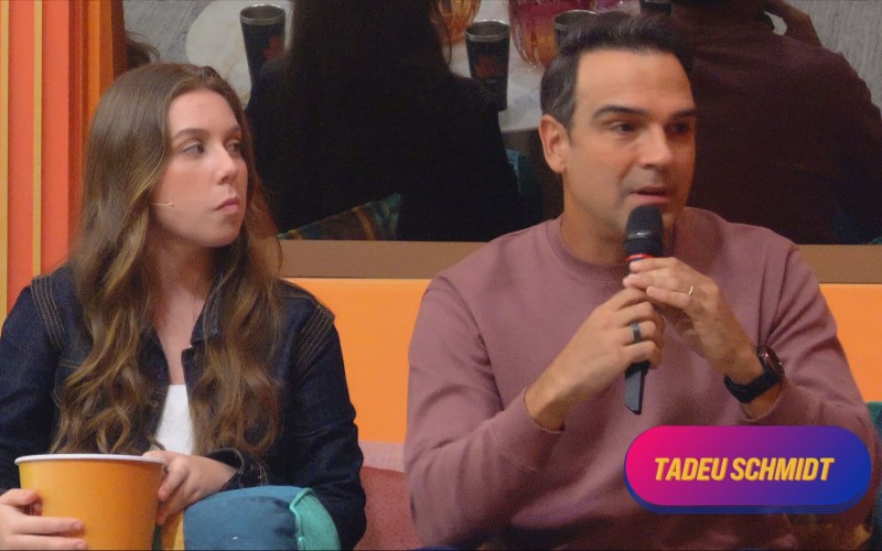 No Big Show, Tadeu Schmidt repercute Sincerão e dá spoiler do Quarto Secreto