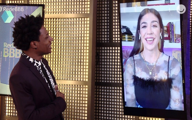 No Prêmio #RedeBBB, Foquinha revela torcida na categoria melhor casal: