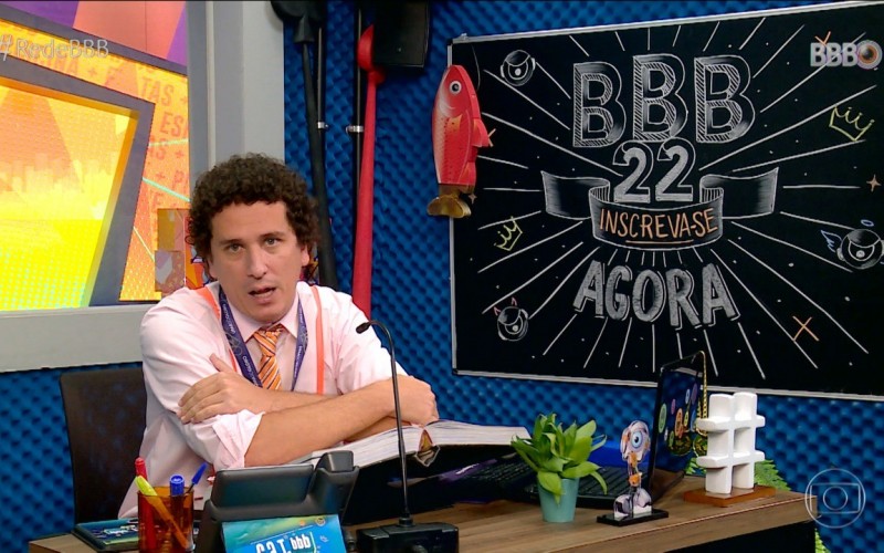 No último CAT BBB, Rafael Portugal ensina tutorial de inscrições para o BBB22