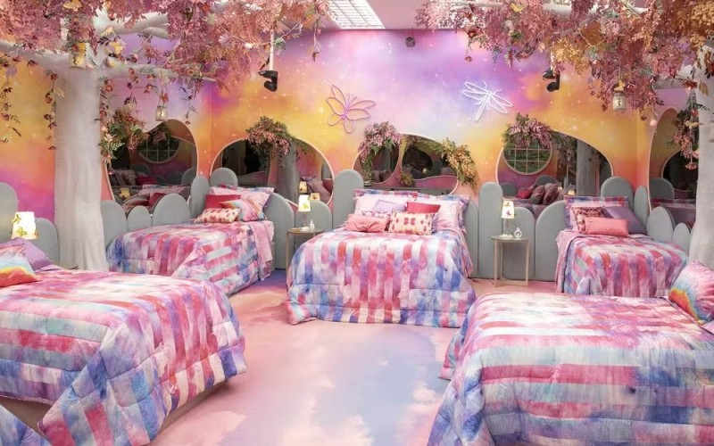 Para se inspirar: papéis de parede da uau! exaltam o tom mágico na
decoração da casa do BBB 24