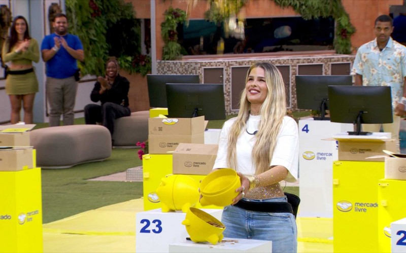 Paredão do BBB 24: Yasmin vence a Prova Bate e Volta e se livra da berlinda