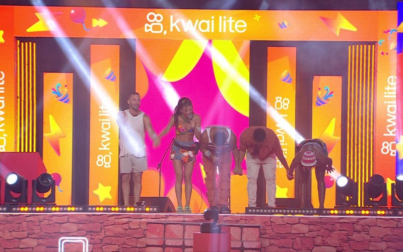 Participantes do BBB 25 fazem discurso de despedida para Festa do BBB 25