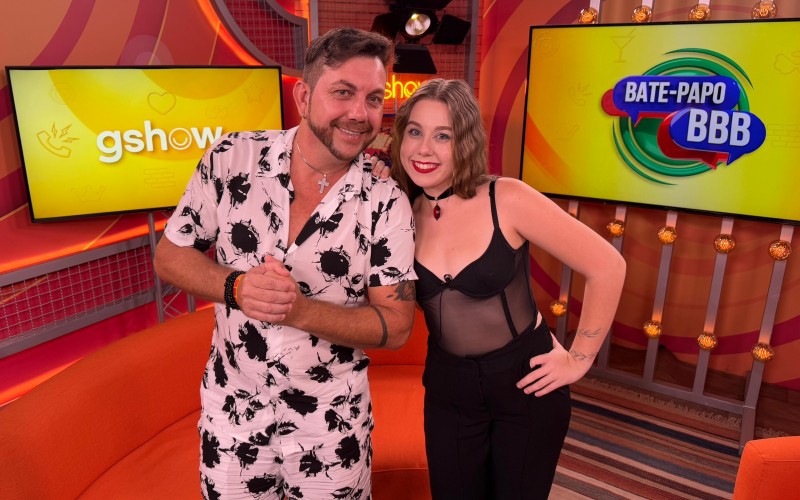 Perseguição na casa e declaração de amor: confira as reações de Edilberto e Raissa no Bate-Papo BBB