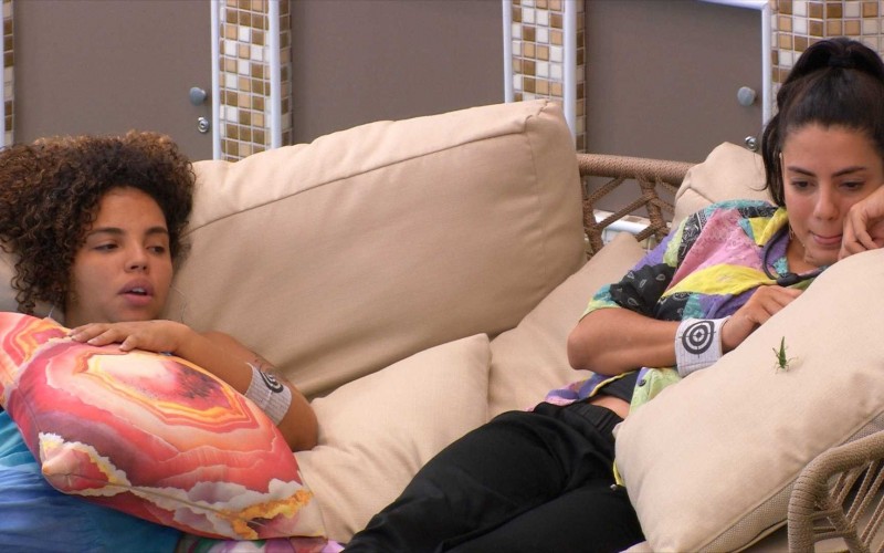 Pitel e Fernanda observam grilo no BBB 24 e sister menciona Pinóquio: