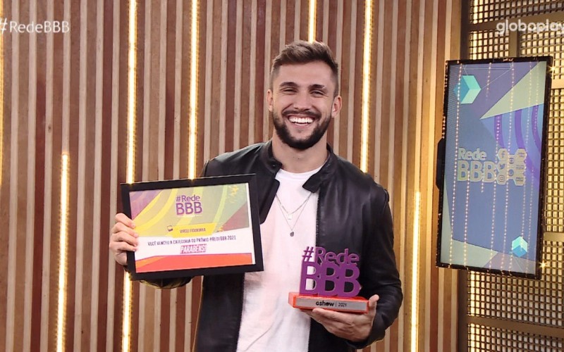 Prêmio #RedeBBB 2021: Arthur vence a categoria