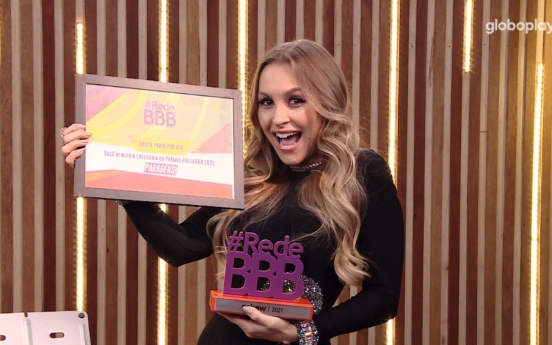 Prêmio #RedeBBB 2021: Carla Diaz vence a categoria