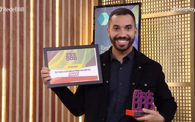 Prêmio #RedeBBB 2021: Gilberto vence a categoria