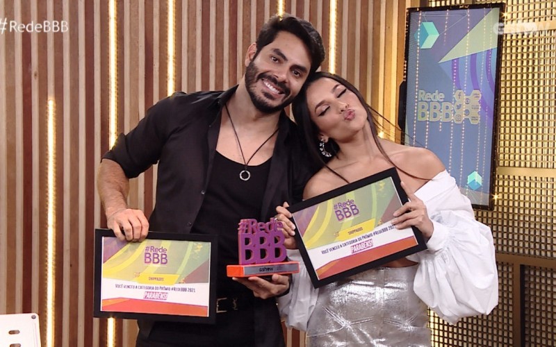 Prêmio #RedeBBB 2021: Juliette e Rodolffo vencem a categoria