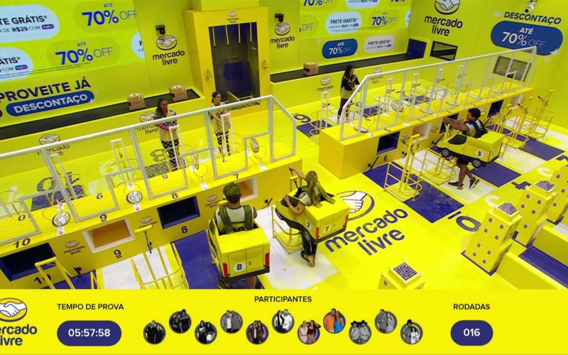 Primeira Prova de Resistência do BBB 25 completa seis horas de duração