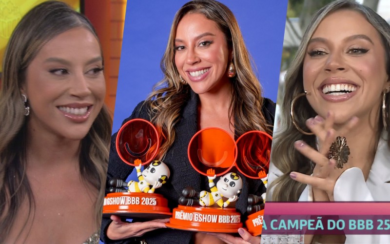 Primeiras 24 horas da campeã! Renata participa do Bate-Papo BBB, Mais Você e Prêmio gshow BBB 25