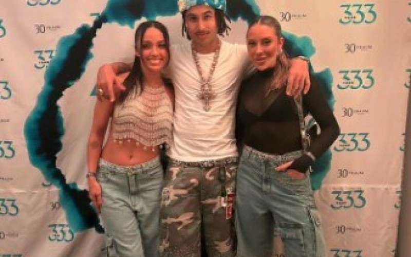 Renata, campeã do BBB 25, e Eva curtem show de Matuê em Fortaleza