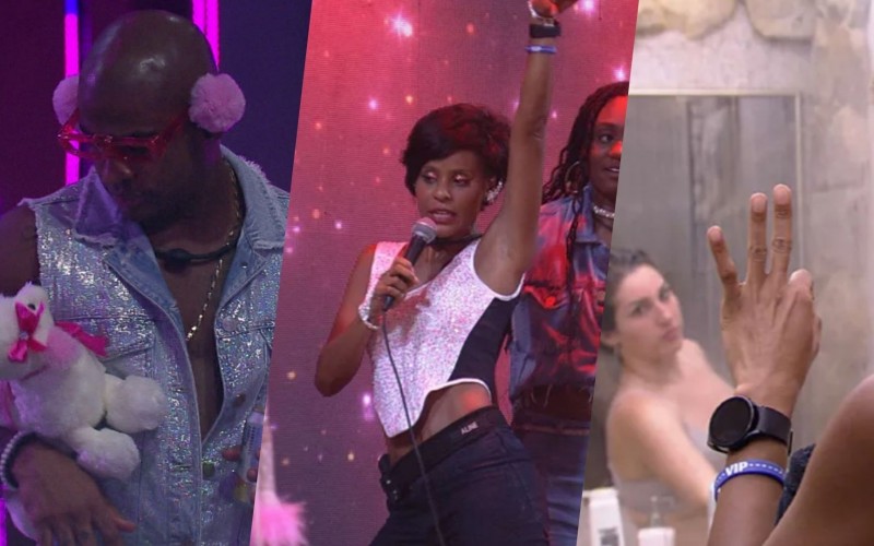 Resumo BBB 23 de 6/4: viagem no tempo, troca de farpas e correria no pós marcam a festa da LÃder